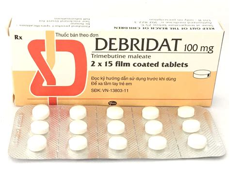 Debridat 100 mg tablet